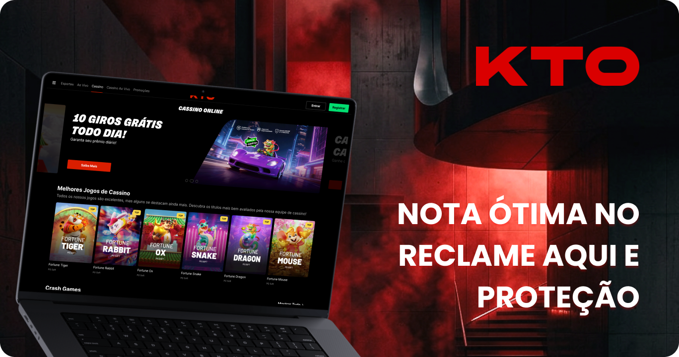 KTO É Seguro - Nota Ótima no Reclame Aqui e Proteção